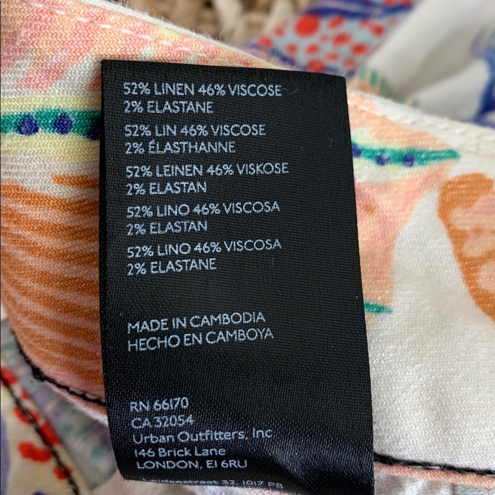 Anthropologie Colette Crop Pant Sarah Gordon Edition - Picture 15 of 16